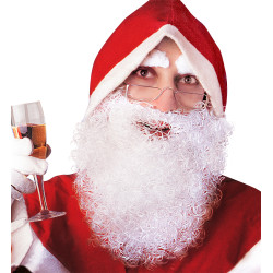 Mikulášské vousy a obočí